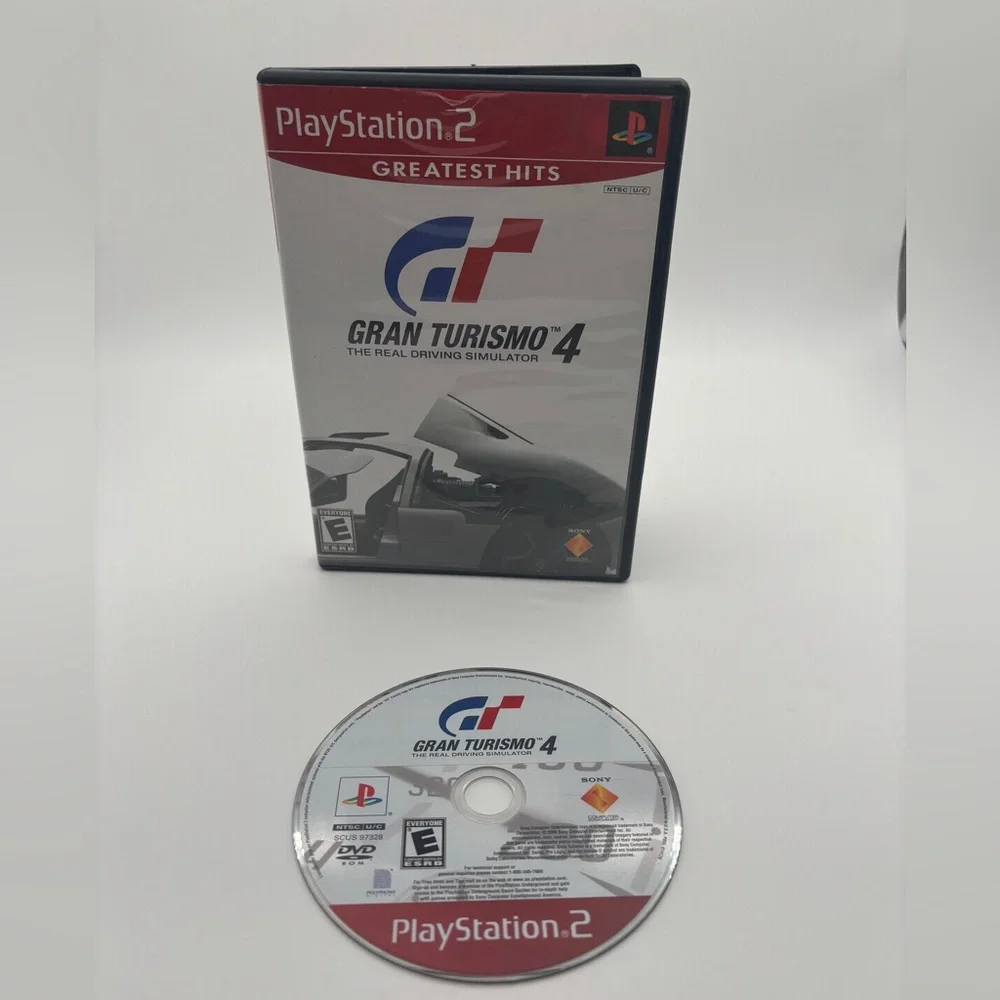 Sony PlayStation 2 Gran Turismo 4 - Red and Black